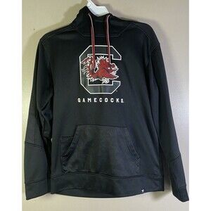 South Carolina Gamecocks FANATICS Black Red Pullover Hoodie Men’s Medium
